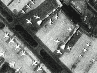Aerial View Of An Airfield