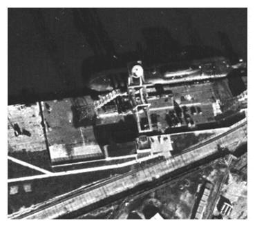 An Aerial View Of A Port